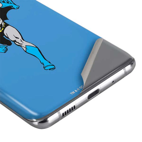 DC Comics Batman Vintage Action Pose Galaxy S20 Plus Skin